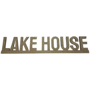Nielsen Bainbridge Group Lake House Wooden Sign